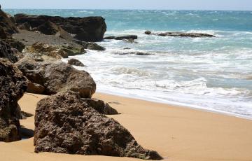  Playa de Los Caños de Meca de Barbate en un imagen de archivo