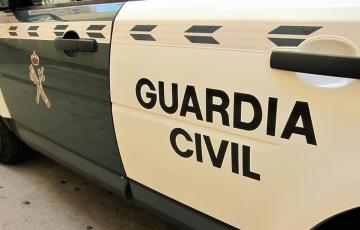 Vehículo de la Guardia Civil. 