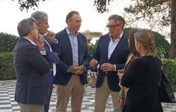 El candidato de Vox a la Presidencia de la Junta, Manuel Gavira, en Cádiz