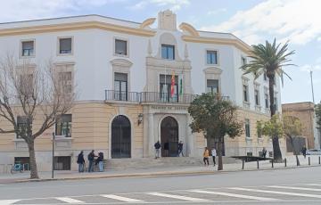 Vista de la Audiencia Provincial de Cádiz.