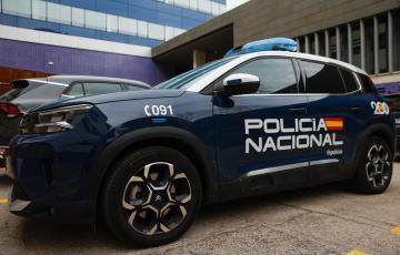 Un vehículo de la Policía Nacional en una imagen de archivo.