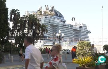 Cádiz recibirá más de 10.000 cruceristas este puente de mayo. 