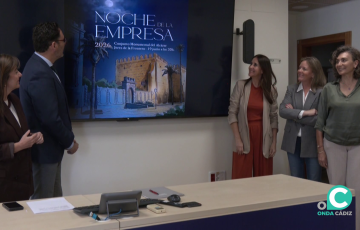 Presentación del cartel del acto de la CEC que se celebrará en junio en el Alcázar de Jerez