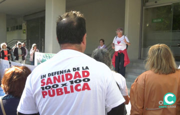 Imagen del acto de este martes en la Delegación territorial de Salud y Consumo de Cádiz