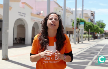 Román interviene en un video promocional de campaña electoral