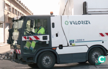 Transporte de Valoriza en una imagen de archivo