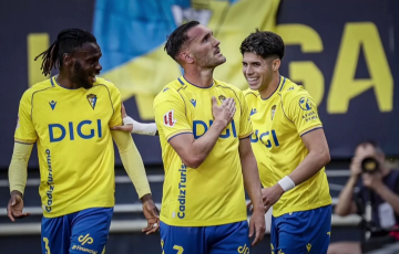Un momento de la celebración de uno los tantos ante el Leganés