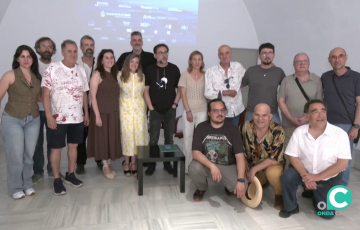 Equipo y autoridades en la presentación efectuada este viernes
