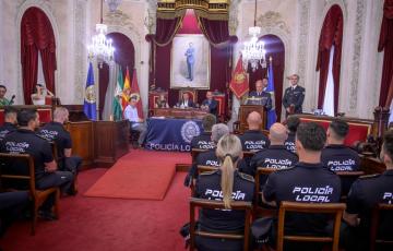 Un momento del acto celebrado este lunes