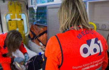  Efectivos del Centro de Emergencias Sanitarias 061 en una imagen de archivo