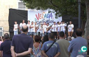 Una de las actuaciones de la tarde del viernes.