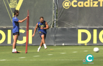 Ontiveros se ha incorporado a los entrenamientos (Foto: Cádiz CF)