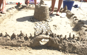 Castillos de arena para disfrutar del verano.
