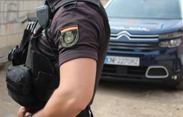 Imagen de archivo de un agente de la Policía Nacional