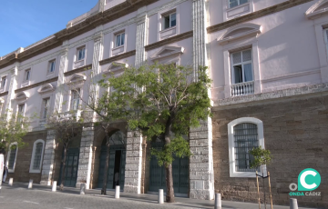 Fachada de la Diputación Provincial de Cádiz 