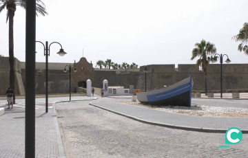Entrada a la fortificación patrimonial de la ciudad