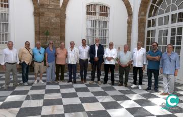 Representantes de Peñas flamencas de la provincia