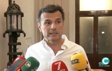 El alcalde de la ciudad, Bruno García.