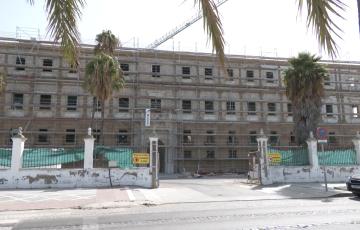 La obras de Valcárcel avanzan con la renovación de las cubiertas y la fachada