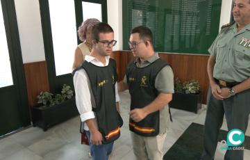 Alumnos en prácticas en la Guardia Civil