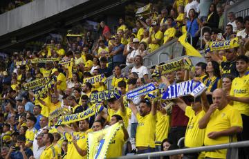 Imagen del graderío del JP Financial durante un encuentro (Foto: Cádiz CF)