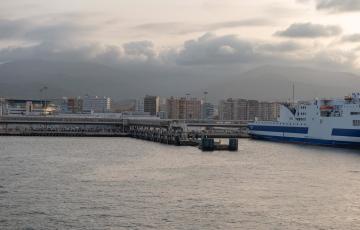 Imagen de archivo del puerto de Algeciras