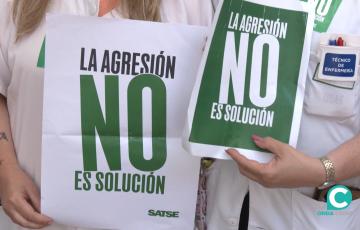 La protesta ha sido respaldada por los profesionales del centro de Salud de La Laguna 