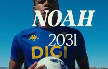Noah en dinámica de primer equipo desde pretemporada (Foto: Cádiz CF)