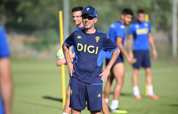 Penúltimo entrenamiento antes de ir a Mallorca. (foto Cádiz CF)