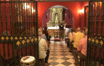 La Orden Servitas da culto a este santo durante el año en su capilla de la calle Sagasta