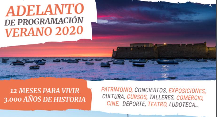 Programación de verano en cádiz