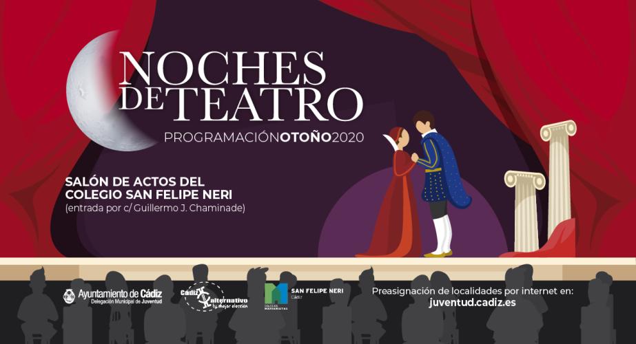 Noches de teatro. programación otoño 2020