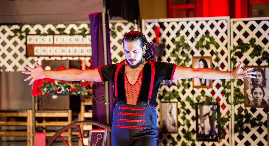 Chicharrón circo flamenco presenta "sin ojan"