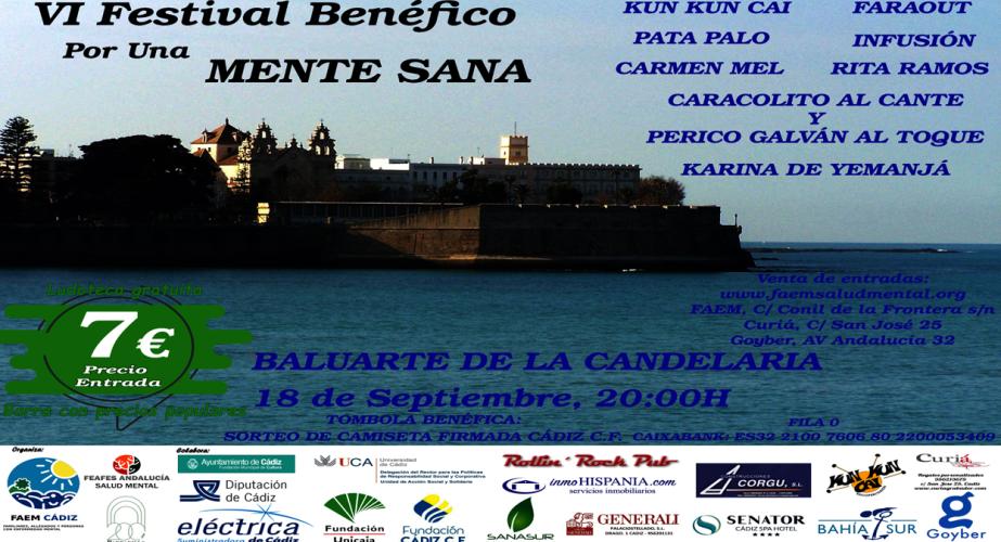 Festival benéfico musical "por una mente sana"