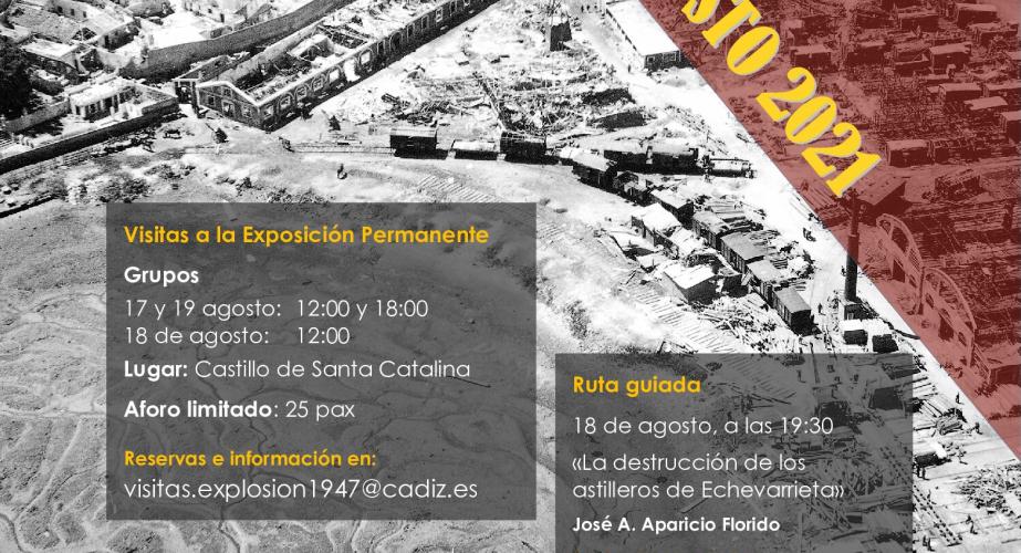 Visitas guiadas con motivo del aniversario de la explosión de 1947