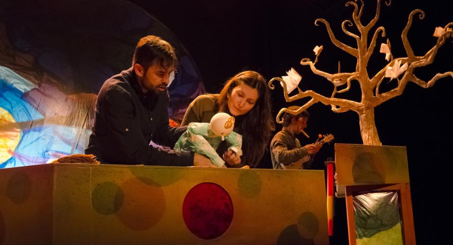 Cía. bambalina teatre practicable presenta "kiti kraft"