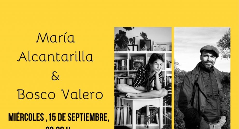 Versos cruzados. recital con música en el templete del parque genovés