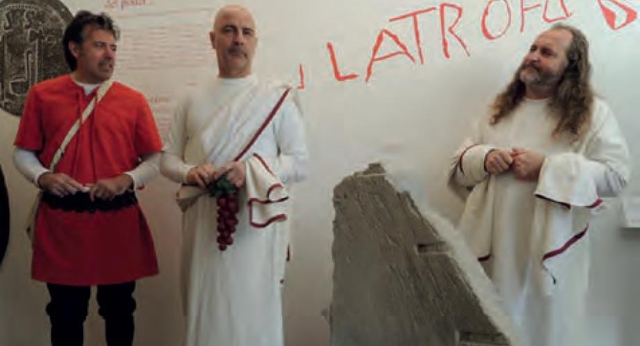 Visita teatralizada: "cuando césar vino a gades y acabó soltando dos lagrimones"