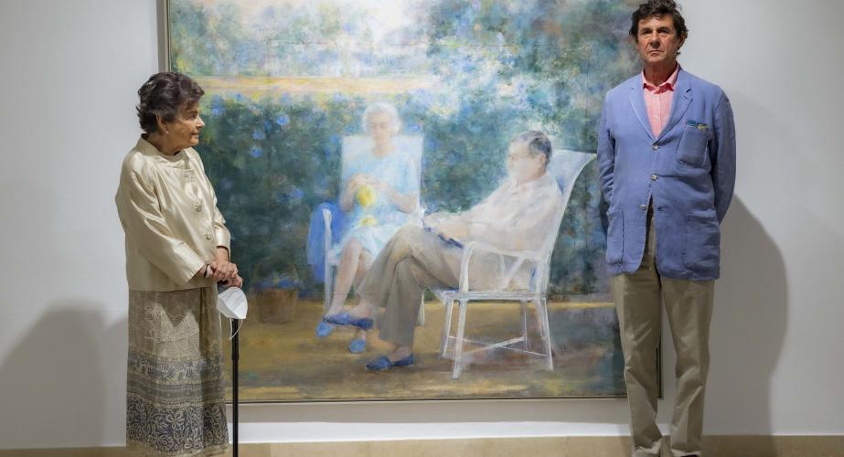 Carmen laffón en la colección cajasol