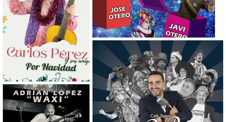 Programación de diciembre café teatro pay-pay