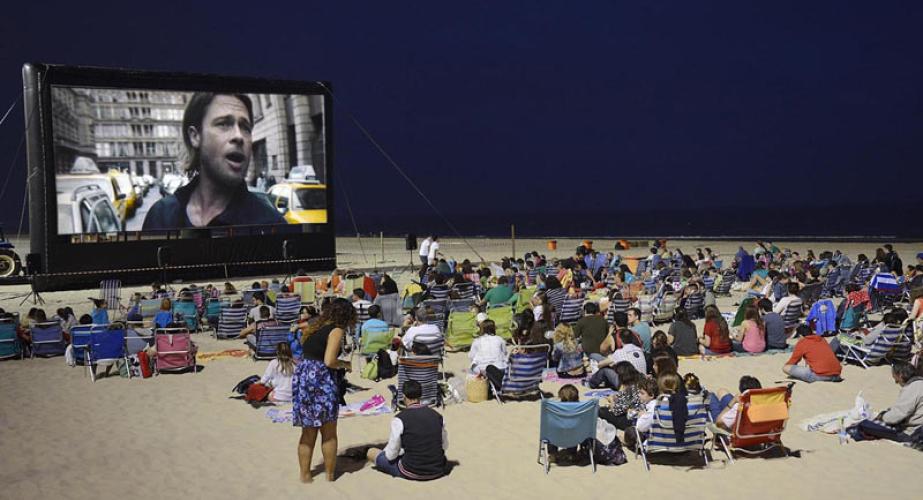 Cine en la playa de cádiz 2021