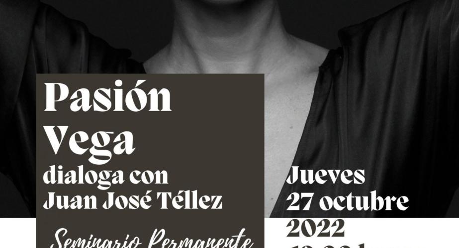 Pasión vega dialoga con juan josé téllez