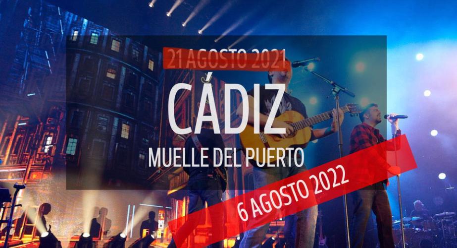Estopa. gira fuego 2022. cádiz