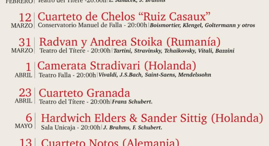 Xxii ciclo de música de cámara de asociación qultura