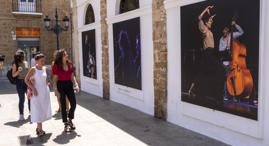Exposición del festival de jazz de cádiz