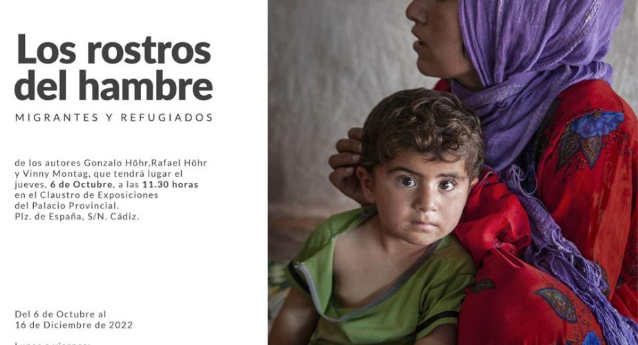 "los rostros del hambre. migrantes y refugiados"