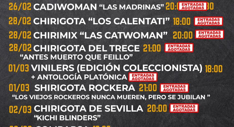 Carnaval en serendipia