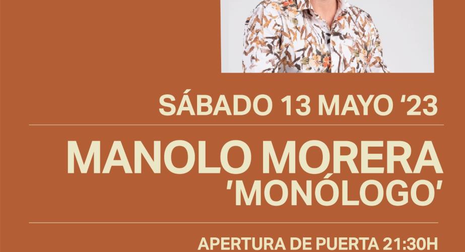 Manolo morera: "monologo"