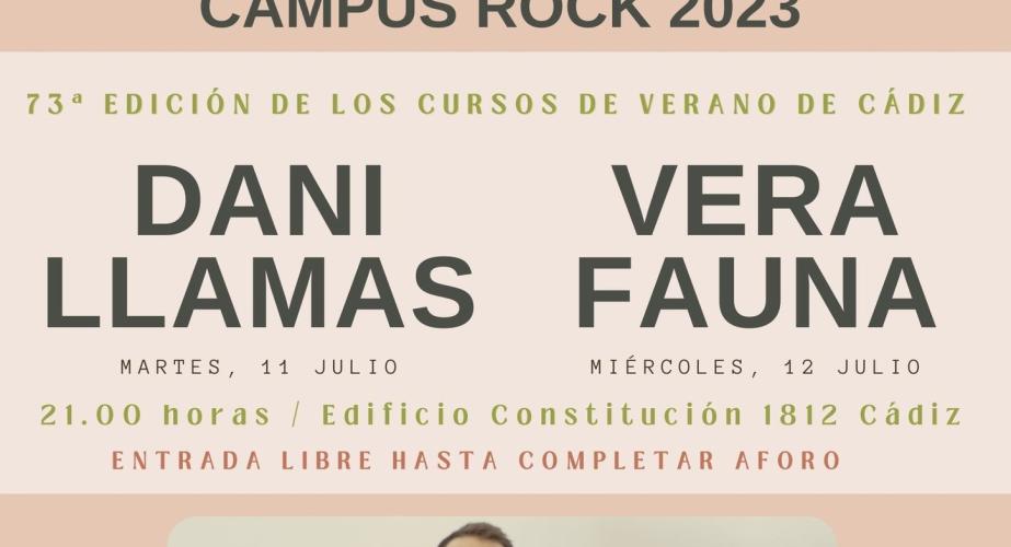 Campus rock: dani llamas y vera fauna