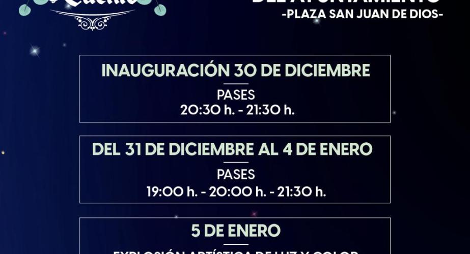 Espectáculo de luz y sonido